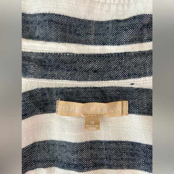 Hope & Harlow  Button  Dress , Mídi, Size 14 - Picture 10 of 11